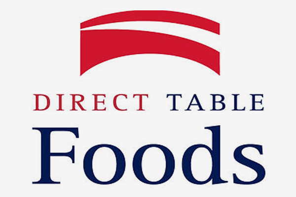 Direct table logo